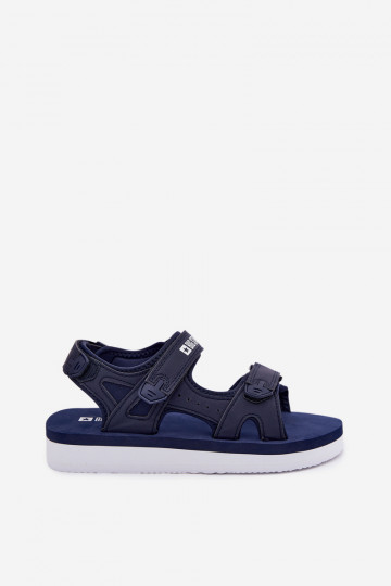 Big Star LL274792 dunkelblaue Damen-Sportsandalen mit Plateausohle 2