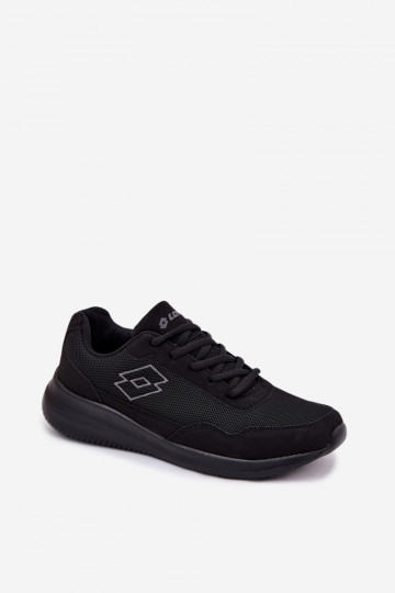 Unisex Sportschuhe LOTTO CONNECT 2400001 in Schwarz und Grau