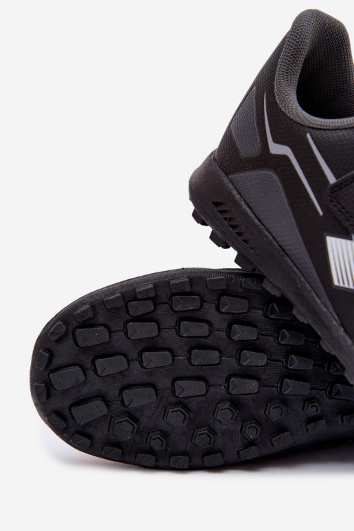 Schuhe Kinder-Sneaker Jugend LOTTO KOBALTO 2601520 SchZuarz und-graue Farbe