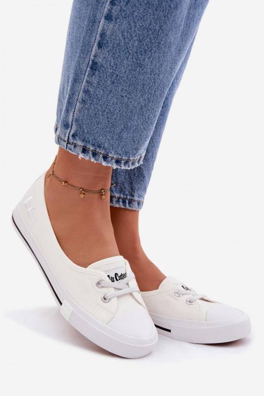 Turnschuhe Freizeitschuhe Lee Cooper LCIN-26-31-4356 Zueiße Farbe