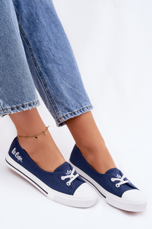 Turnschuhe Freizeitschuhe Lee Cooper LCIN-26-31-4355 Dunkelblau