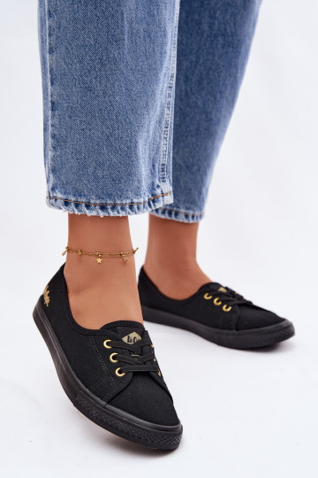 Turnschuhe Freizeitschuhe Lee Cooper LCIN-26-02-4045 schZuarze Farbe