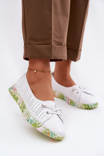 Haut Schuhe Feminin S.Barski GR61-5970 Zueiße Farbe 2