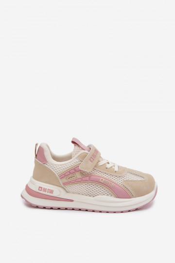 Kinder Sportschuhe Big Star TT374151 HI-POLY SYSTEM sand-rosa 2