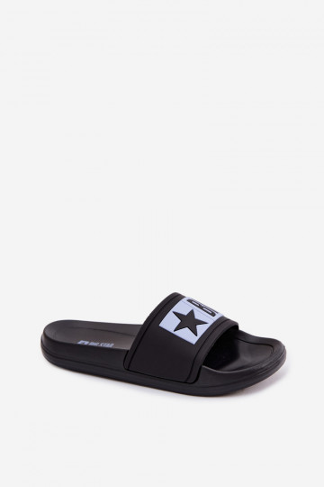 Kinderpantoletten Big Star TT374A003 schwarz-blau