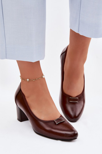 Schuhe mit Absatz Vinceza 58622 in Braun