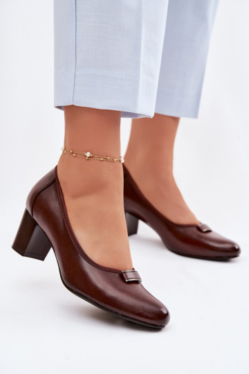 Schuhe mit Absatz Vinceza 58622 in Braun 2