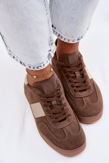 Sneakers Stilvollllschuhe Feminin Big Star TT274116 braune Farbe