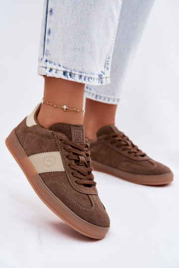 Sneakers Stilvollllschuhe Feminin Big Star TT274116 braune Farbe 2