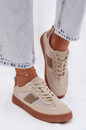 Sneakers Stilvollllschuhe Feminin Big Star TT274759 Beige