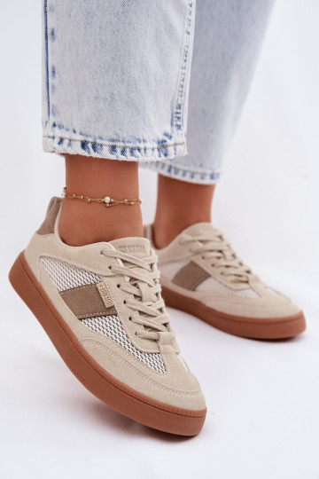 Big Star TT274759 sandfarbene Damen-Sneaker 2