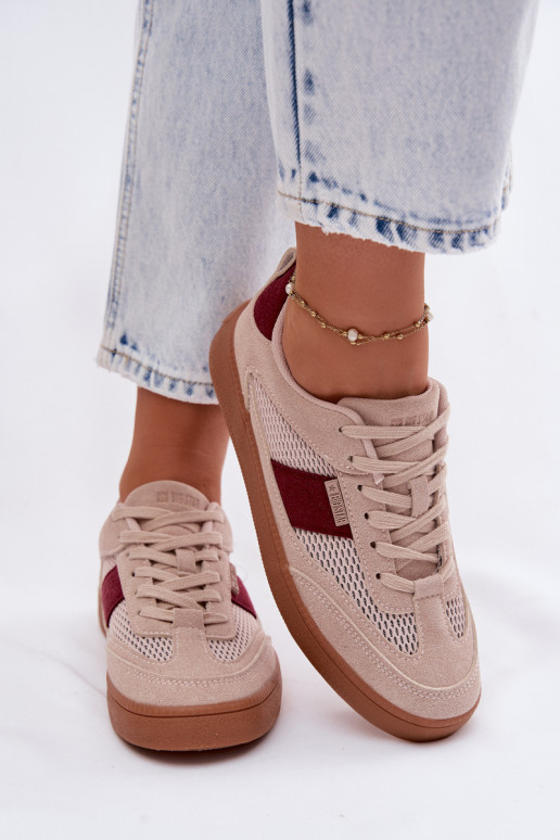 Sneakers Stilvollllschuhe Feminin Big Star TT274760 pinke Farbe