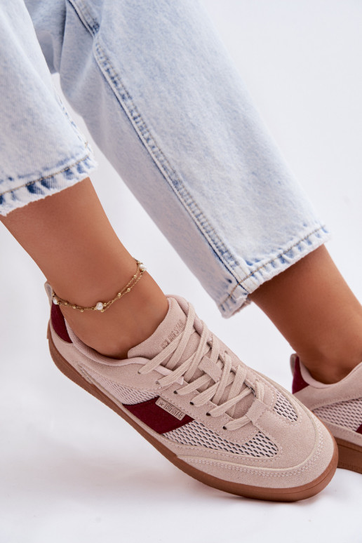 Sneakers Stilvollllschuhe Feminin Big Star TT274760 pinke Farbe