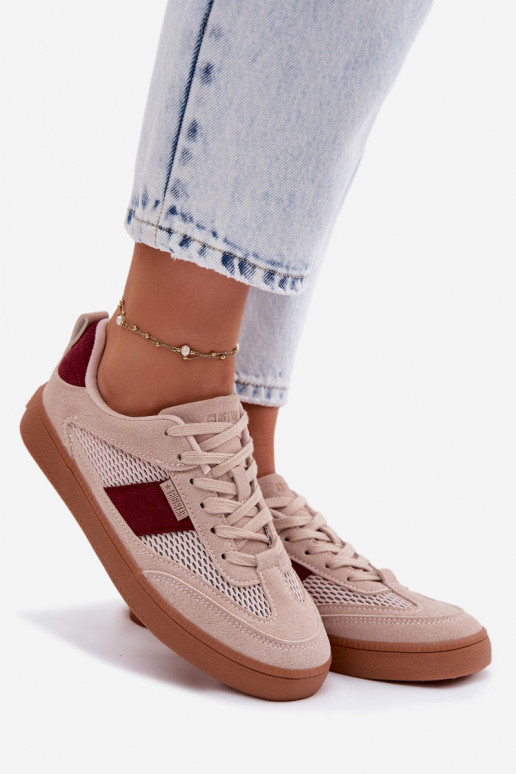 Sneakers Stilvollllschuhe Feminin Big Star TT274760 pinke Farbe