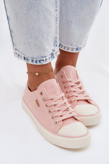 Freizeitschuhe Niedrig Big Star TT274776 pinke Farbe