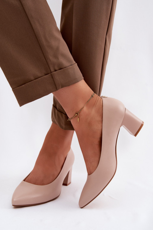 Schuhe mit Absätzen Sergio Leone PB413 KremoZuy pinke Farbe