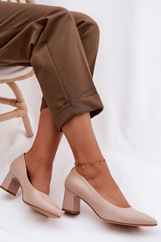 Schuhe mit Absätzen Sergio Leone PB413 KremoZuy pinke Farbe