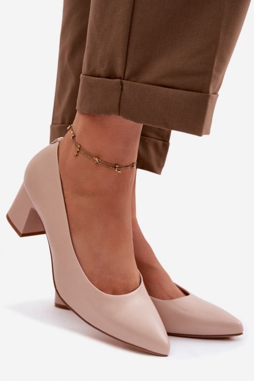 Schuhe mit Absätzen Sergio Leone PB413 KremoZuy pinke Farbe