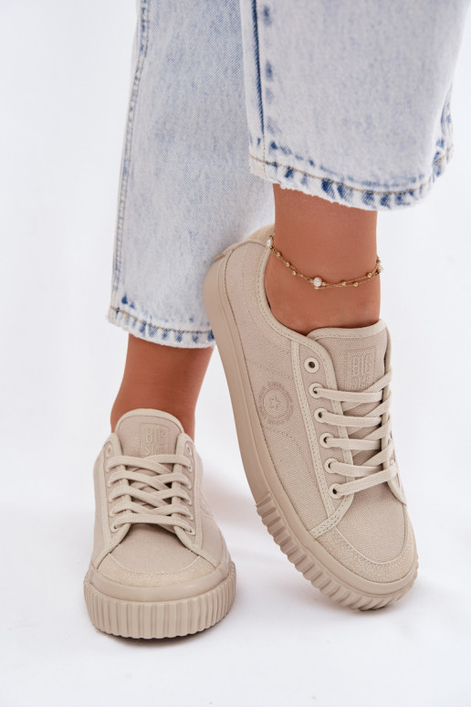 Niedrig Freizeitschuhe Big Star TT274106 Beige