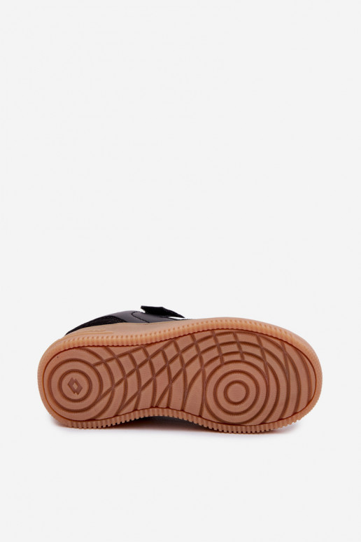 Sneakers Stilvollllschuhe Kindisch mit Klebeverschlüssen LOTTO MAKERA 2601250K schZuarze Farbe