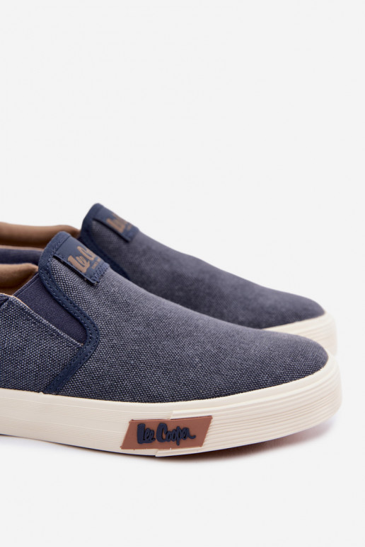Turnschuhe Freizeitschuhe für Herren Schlüpfen Lee Cooper LCIN-26-02-4088 Dunkelblau