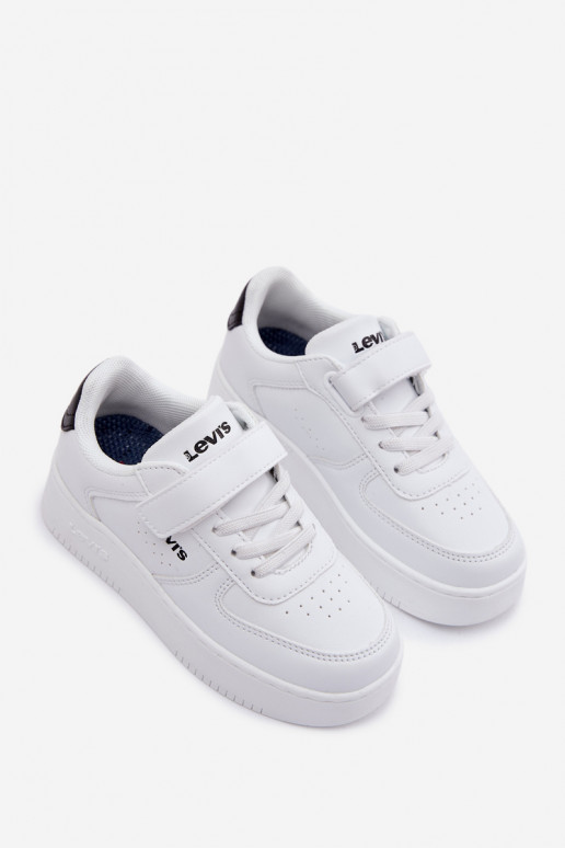 Sneakers Stilvollllschuhe Kindisch mit Klebeverschlüssen LEVI'S NEIN UNION BOLD VUNB0001S Zueiße Farbe