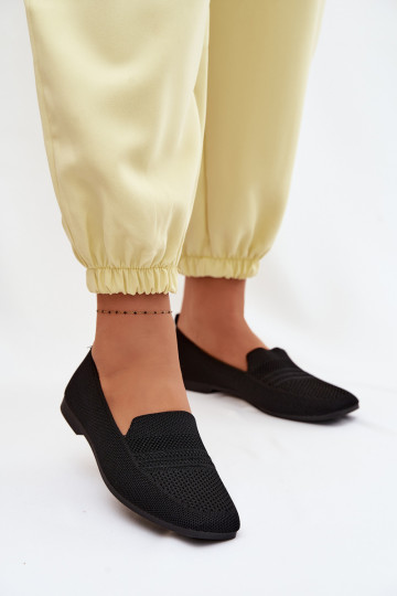 Damen schwarze Mokassins Dorielle 2