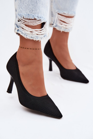 Schwarze High Heels Lelissey 2