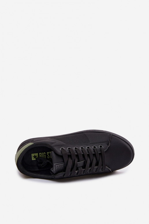 Sportliche Schuhe für Männer Big Star TT174301 schwarze Farbe