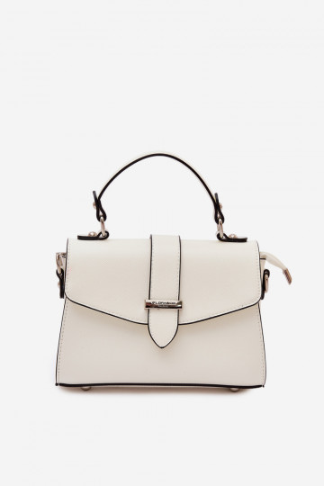 Handheld Briefträger mit Zierstreifen elfenbeinfarbe Belveta