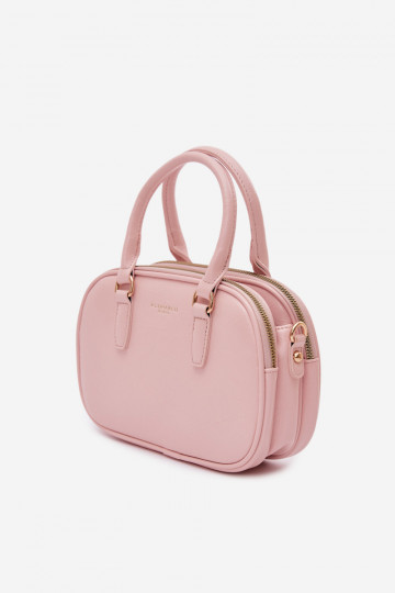 Handheld Typu Stamm Klein aus Öko-Leder Rosa Soraya 2