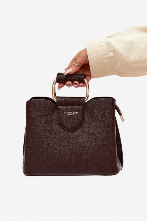 Handheld Stamm Klein aus Öko-Leder CzekoladoZua Lorielle