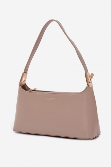 Tasche aus Kunstleder in beiger Farbe Tielle 2