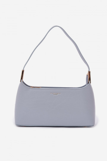 Tasche aus Kunstleder in blauer Farbe Tielle