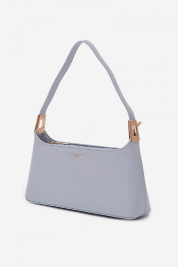 Tasche aus Kunstleder in blauer Farbe Tielle 2