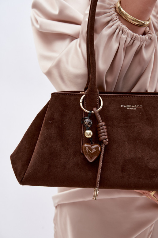 aus Öko-INildlederoZua HandheldBrelokiem CzekoladoZua Nelina