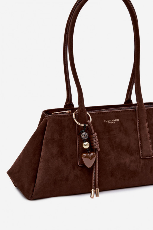 aus Öko-INildlederoZua HandheldBrelokiem CzekoladoZua Nelina