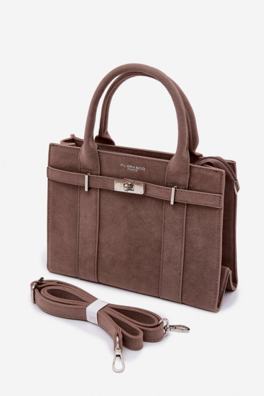 Handheld Typu StammImitacji aus INildlederu DunkelBeige Noressa