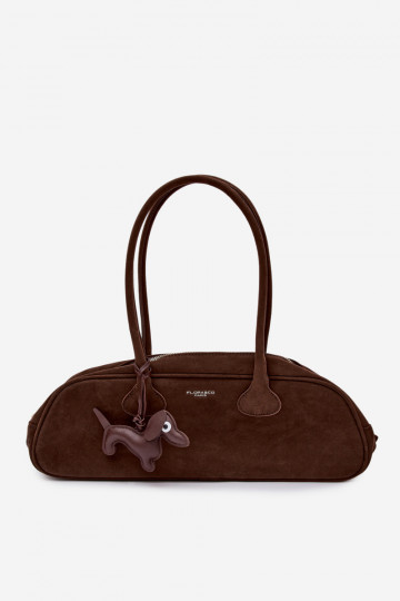 Handheld BagietkaImitacji aus INildlederu ZaZuieszka Jamnik CzekoladoZua Annette