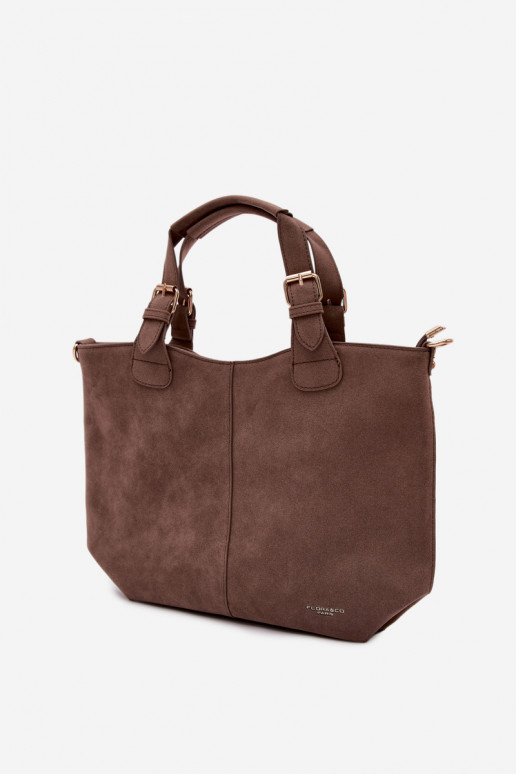 HandheldImitacji aus INildlederu DunkelBeige Clarette