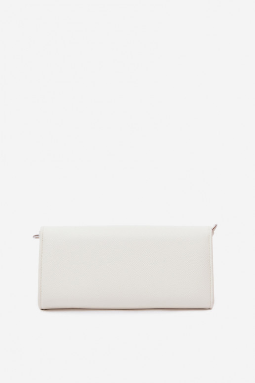 Geldbörse Handheld zZuei in eins mit Riemen elfenbeinfarbe Suzette