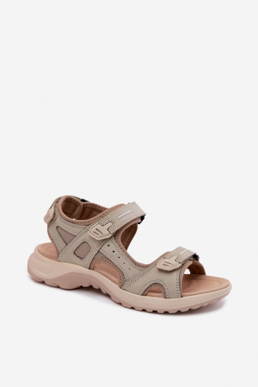 Damensandalen Feminin IN SportoZuym Stylu Beige Morenia
