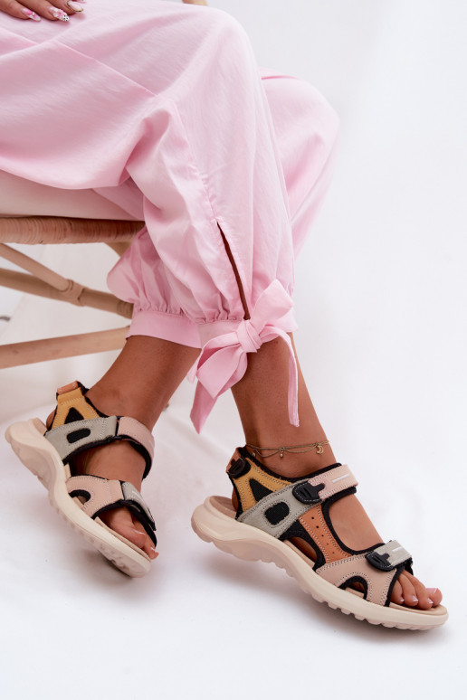 Damensandalen Feminin IN SportoZuym Stylu OrangeoZuo-schZuarze Farbe Morenia