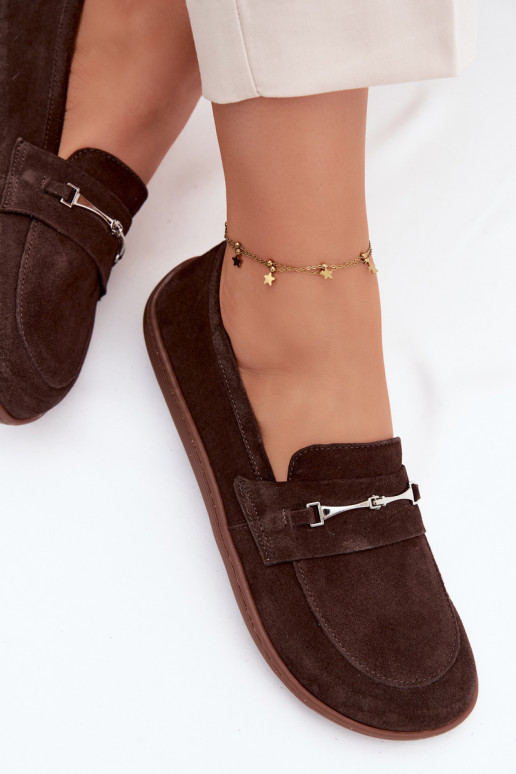 Mokassins Barefoot aus INildleder Zazoo 322 CzekoladoZue