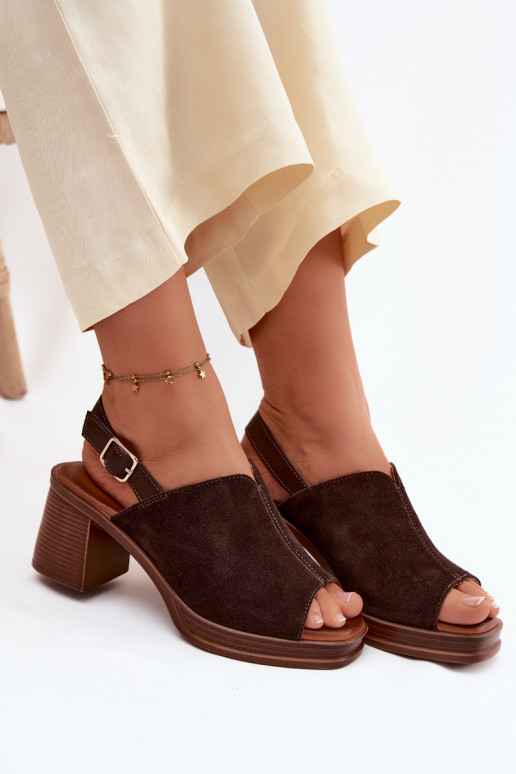 Haut Elegante High Heels aus INildleder Aufzeichnen Vinceza 39995 CzekoladoZue