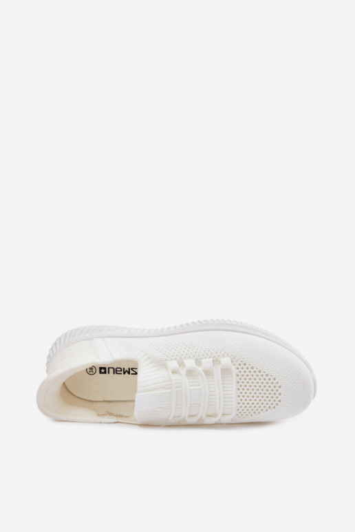 Weiße Slipper-Sneaker Olive