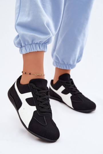 Sneakers Stilvollllschuhe Feminin schZuarze Farbe Es mussple 2