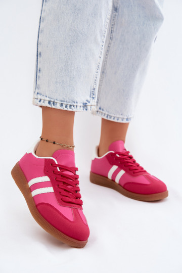 Sneakers Stilvollllschuhe Feminin pinke Farbe Seabell 2