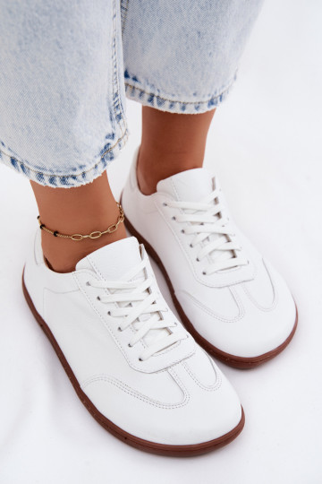 Weiße Freizeitschuhe Zazoo N1243