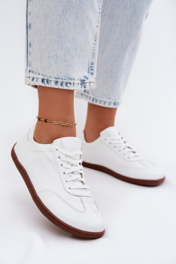 Weiße Freizeitschuhe Zazoo N1243 2